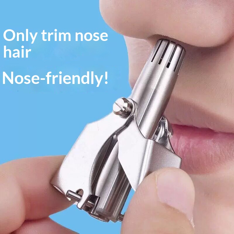 Men'S Grooming Tool - 1/2PCS Manual Nose Ear Hair Trimmer