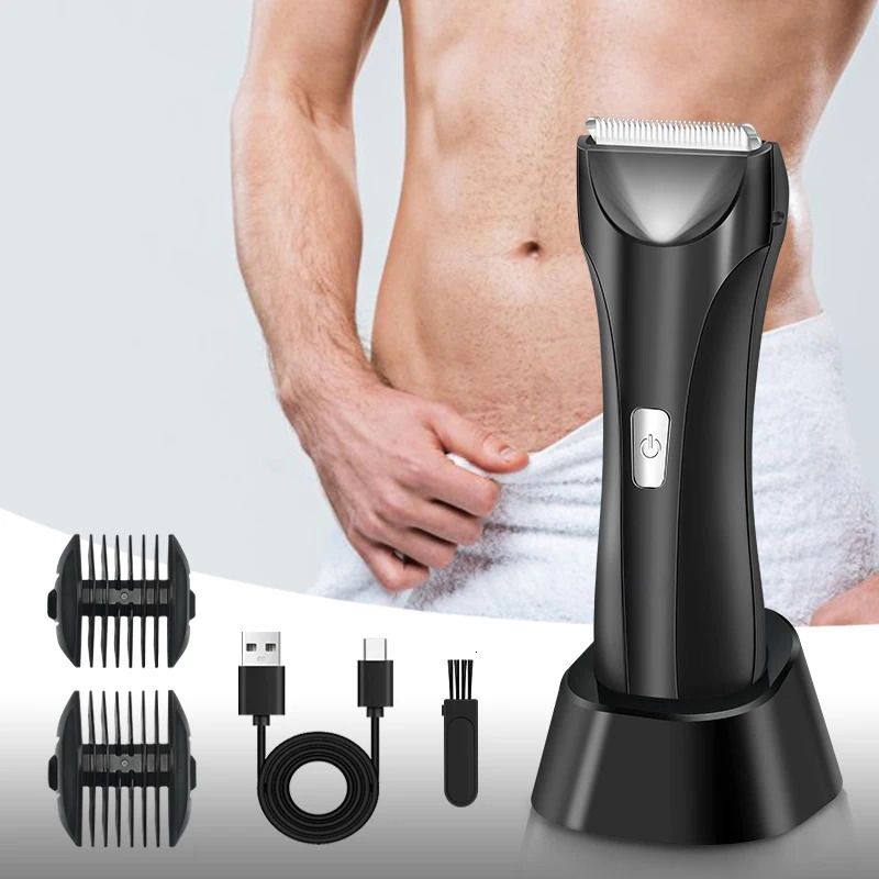 Men Grooming Full Body - Mens Electric Body Trimmer and Shaver,