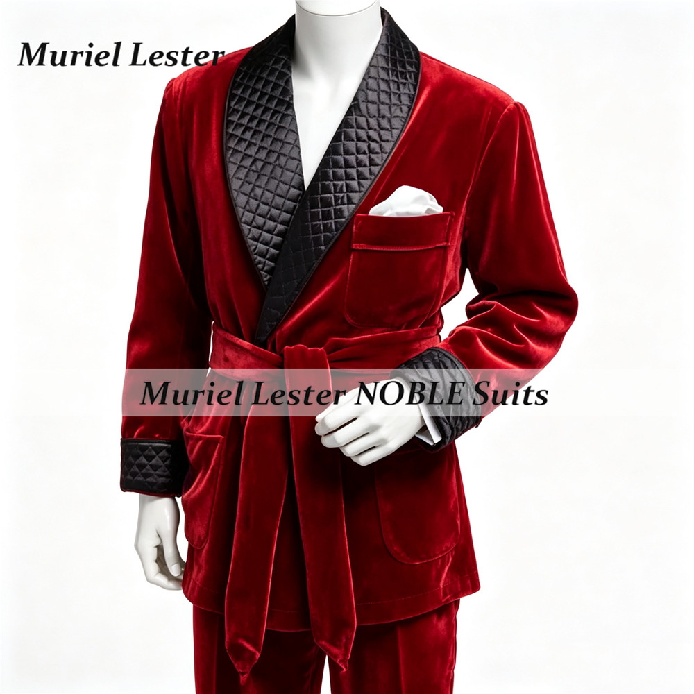 Smoking Business Velvet Suit J - Men'S Grooming Jacket ulasan dan harga