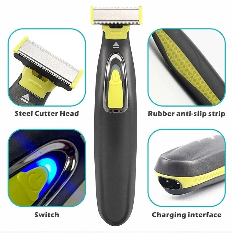 Portable USB Charging Electric - Men Grooming Full Body ulasan dan harga