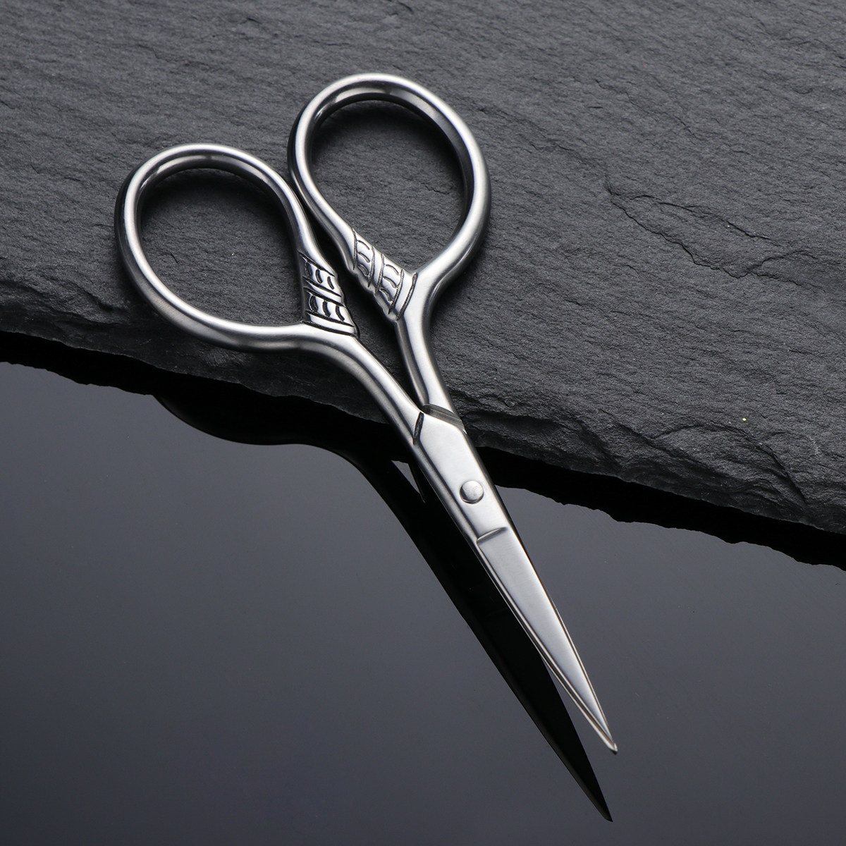 Stainless Steel Beard Trimming - Men'S Grooming Mirror ulasan dan harga