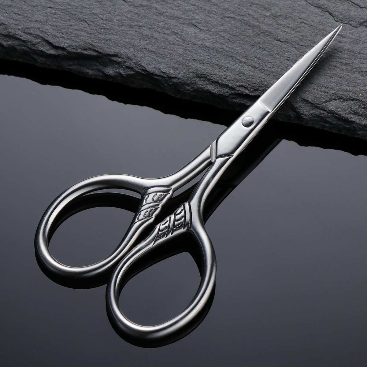 Stainless Steel Beard Trimming - Men'S Grooming Mirror ulasan dan harga