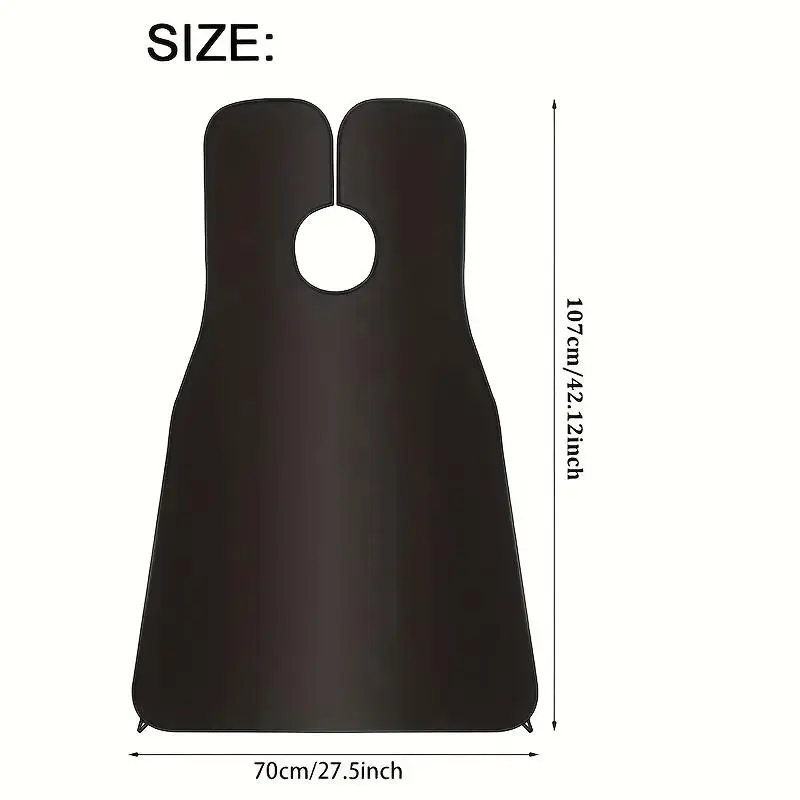 Shaving Hair Catcher Beard Bib - Men'S Grooming Mirror ulasan dan harga