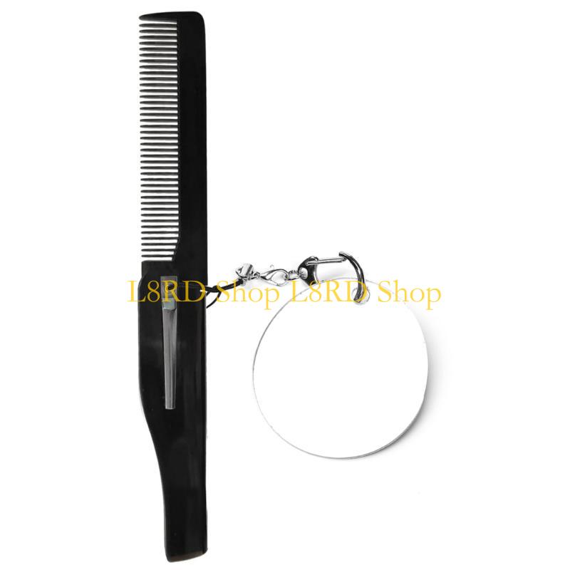 L8RD Folding Pocket Comb for M - Men'S Grooming Mirror ulasan dan harga