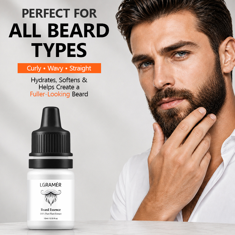 Men's Beard Growth Serum Nouri - Beard Oil Growth ulasan dan harga