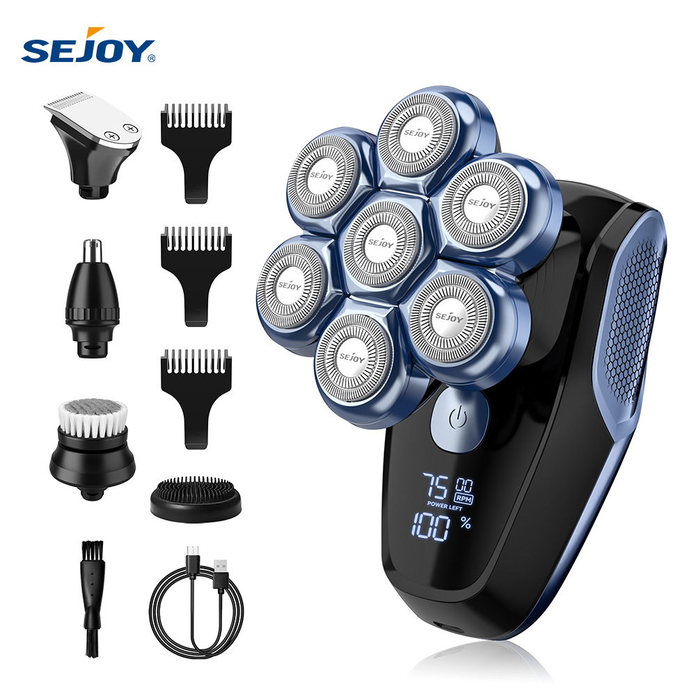Sejoy 6-in-1 7D Head Shavers f - Men Grooming Full Body ulasan dan harga