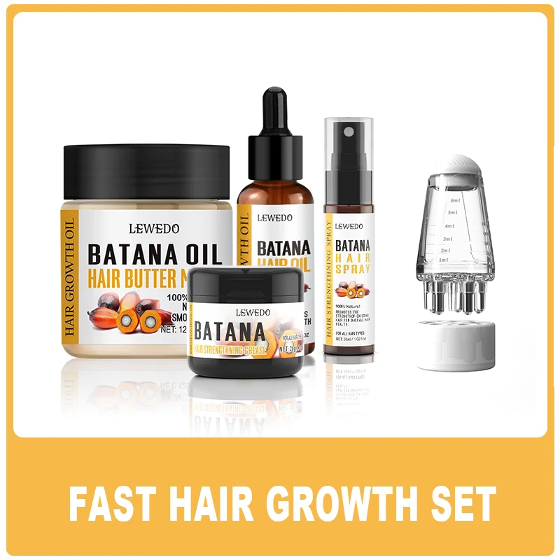 LEWEDO Batana Oil Hair Growth  - Beard Oil Growth ulasan dan harga