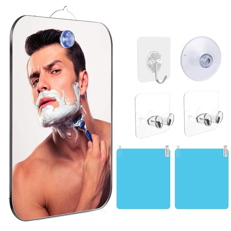 1PCS Acrylic Shower Mirror wit - Men'S Grooming Mirror ulasan dan harga