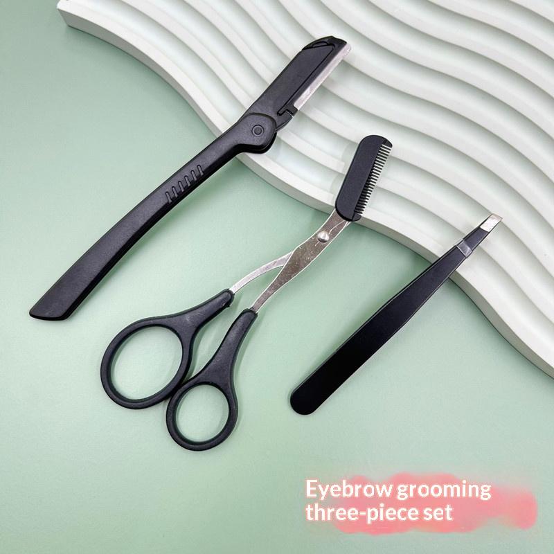 3pcs Set Eyebrow Kit For Women - Men'S Grooming Tool ulasan dan harga